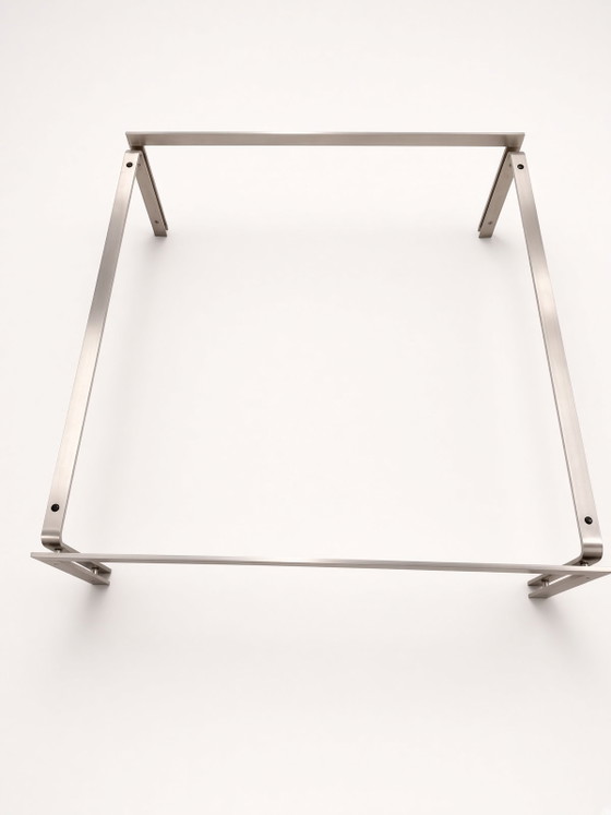 Hank Kwint Metaform M-1 Coffee Table – Glass, Metal (photo 3 of 6)