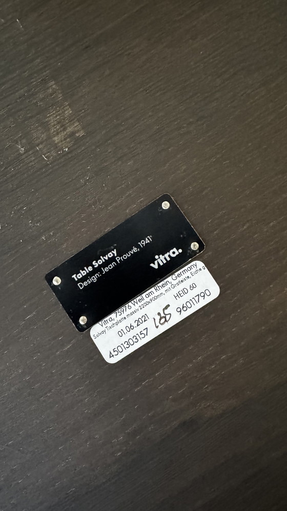 Image 1 of Solvay-Tisch – Jean Prouvé – Vitra