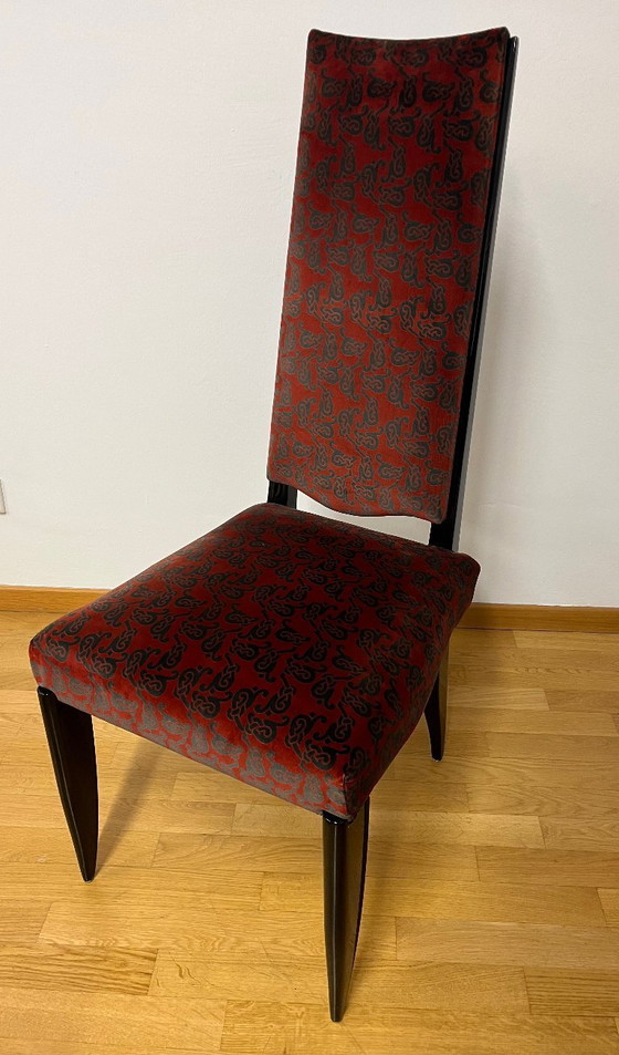 Image 1 of Art Deco stoelen, set van 8