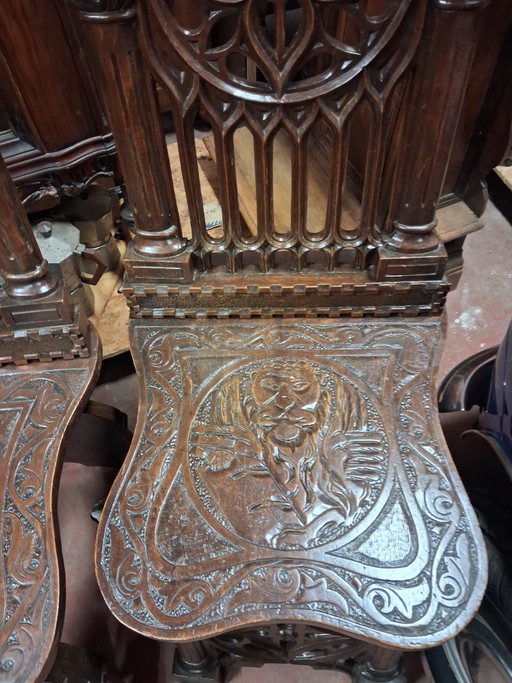 2 Venetiaanse stoelen