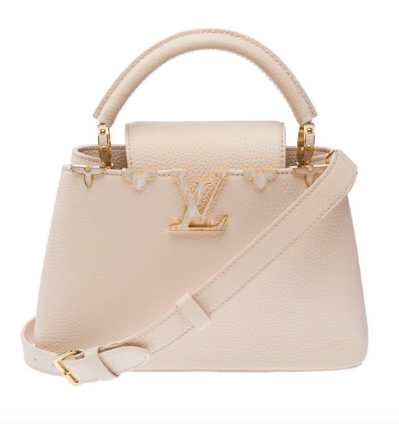Image 1 of Sac LOUIS VUITTON Capucines en Cuir Rose - 103496