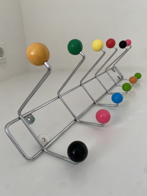 Space-Age Sputnik Wall-Mounted Coat Rack - Vintage Atomic XL