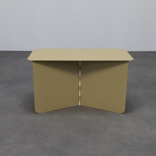 Side Table Hinge Large by Lex Pott for Puik Design gold
