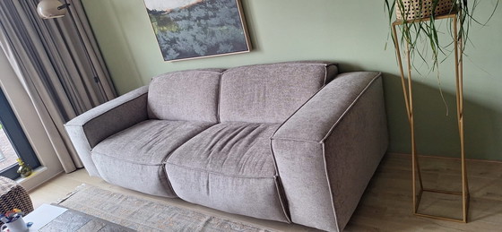 Image 1 of Grijs beige 3 zitsbank