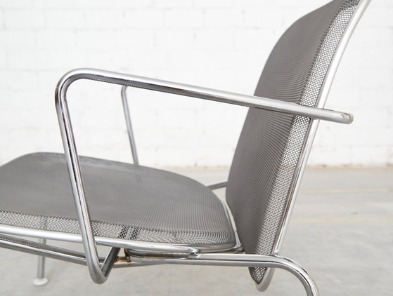 Twee 'Web Chairs' van Antonio Citterio voor B&B Italia – Fauteuils, Silver, Metal (photo 9 of 19)