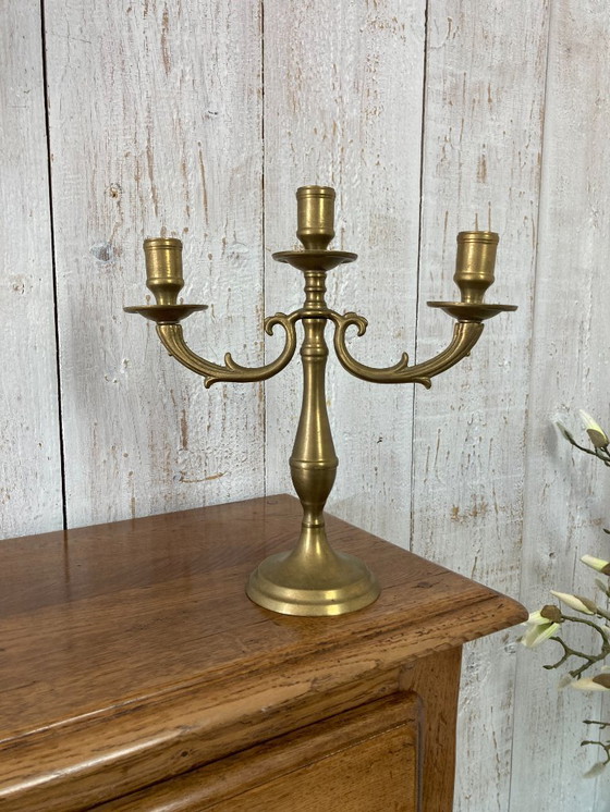 Image 1 of Three-branch candlestick