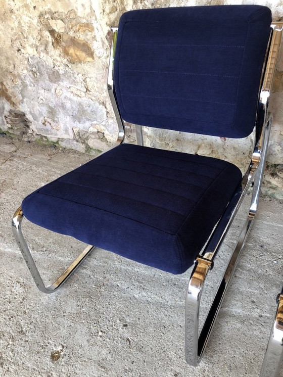 Image 1 of Mid-Century Lounge Chairs, Circa 1970's, Set of 2