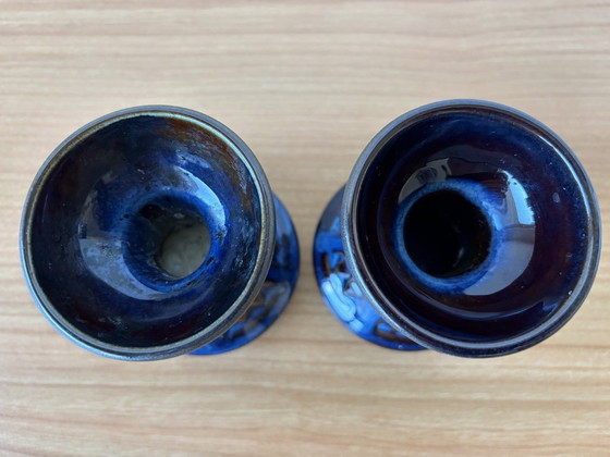 Image 1 of 2 Danish candlesticks Søholm 1964 designer: Einar Johansen Type 3339