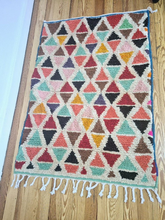 Image 1 of Tappeto berbero fatto a mano 💯 Lana di pecora