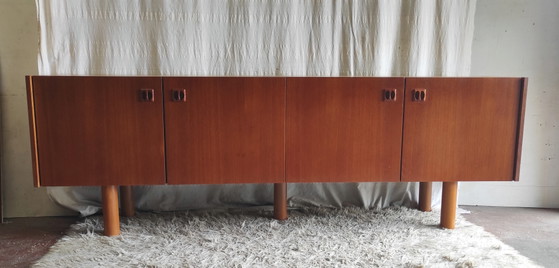 Image 1 of Dressoir van teakhout in Scandinavische stijl - jaren 60/70