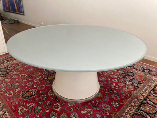Cassina 390 Lebeau - round dining table design - 160cm