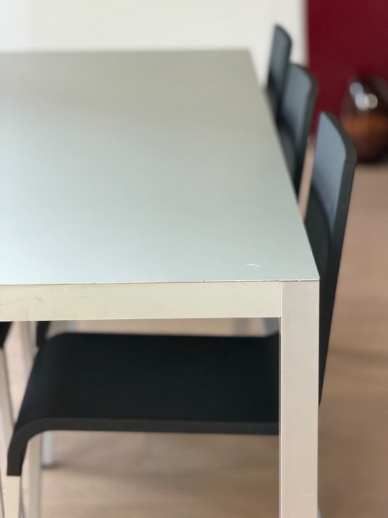 MDF Italia Lim Design Dining Table Desk (200x90) - Aluminium (photo 9 of 12)