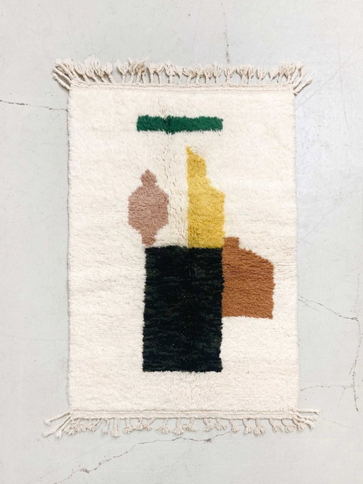 Magnífica alfombra artesanal de 250 cm x 150 cm.