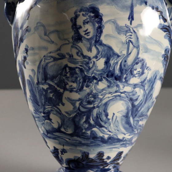 Image 1 of Drieluik van vazen ​​van Giuseppe Mazzotti, Albissola Manufactory