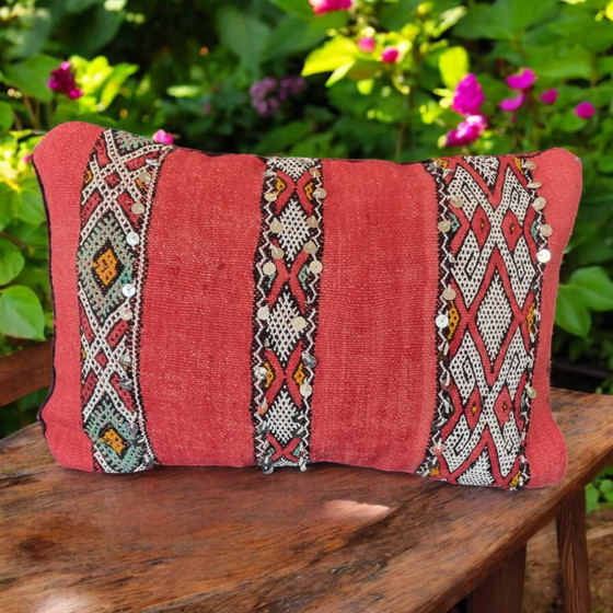 Image 1 of Moroccan kilim cushion set of 2