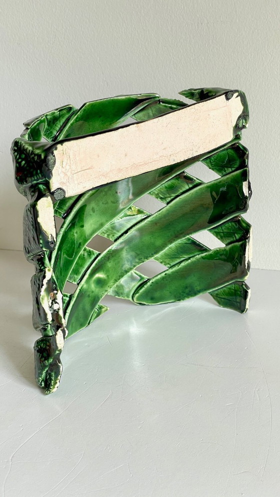 Image 1 of Vintage keramische wandlamp