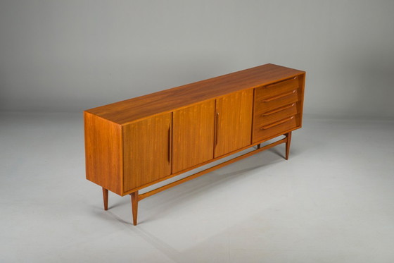 Image 1 of Buffet Type 214 en teck du Mid Century par Heinrich Riestenpatt pour RT Möbel, années 1960