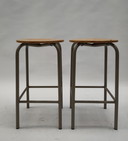 2x Industriehocker