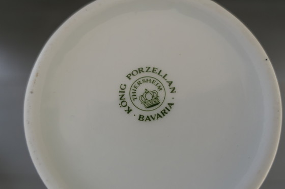 Image 1 of Vaso Bavaria vintage König Porzellan
