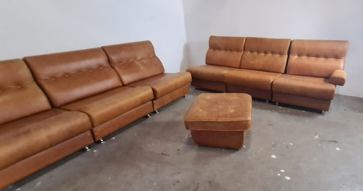 Modulares Sofa aus den 70er Jahren