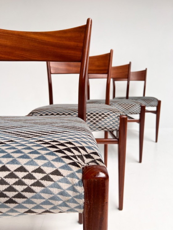 Image 1 of Ensemble de 4 chaises SA10 par Cees Braakman pour Pastoe, 1960