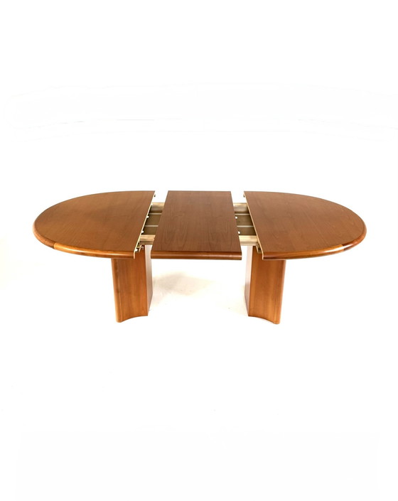 Image 1 of Vintage Danish extendable dining table '70
