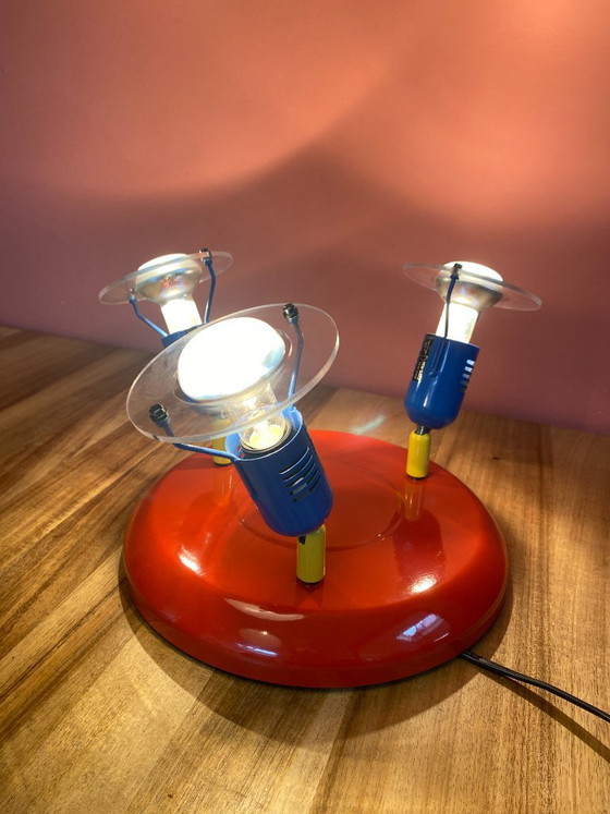 Set di Faretti Boxford Holland & Shell Electric | Illuminazione Postmoderna Stile Memphis | Anni '90 (photo 13 of 24)