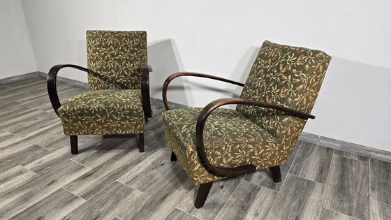 Image 1 of Set of Vintage Armchairs by Jindrich Halabala