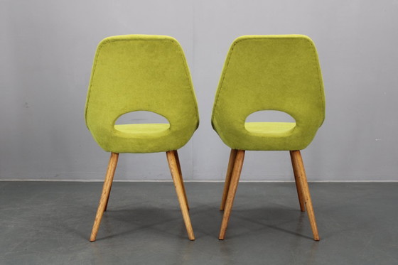 Image 1 of 1960s Miroslav Navratil Fiberglass Shell Lounge Side Chairs, Czechoslovakia