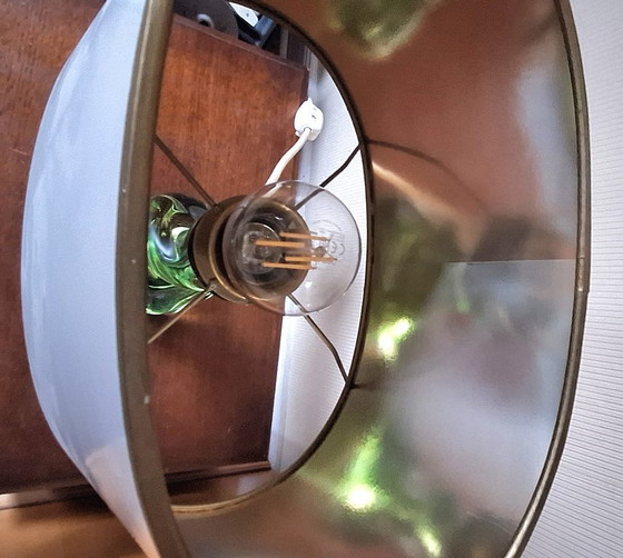 Image 1 of Val Saint Lambert glass lamp