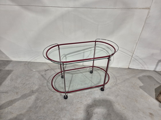 Image 1 of Carrello di design vintage Riki T52 di Galotti & Radice.