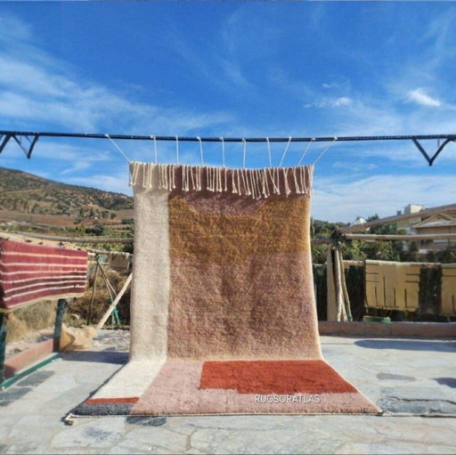 Tapis bérbere en laine marocain 250cmx150cm