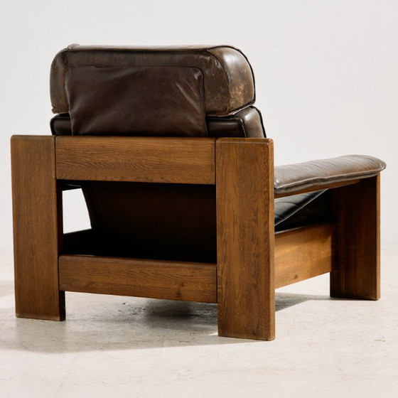 Image 1 of MK10591 Modell 757 Ledersofa-Set von Harry de Groot für Leolux, 3-teilig