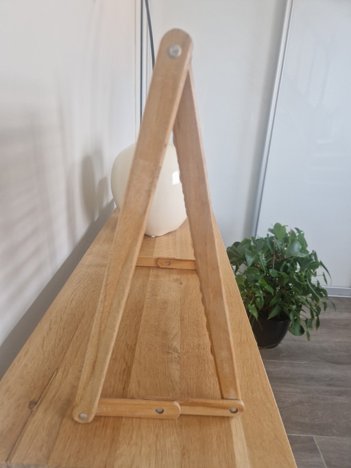 Abaco in legno vintage degli anni '70