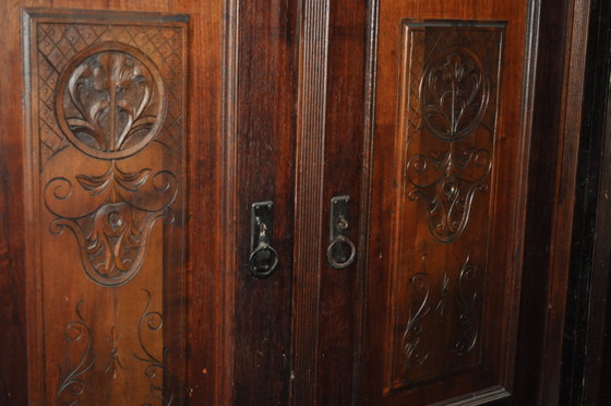 Armoire Hongroise Ancienne en Bois, Années 1880 – Rustic (photo 6 of 6)