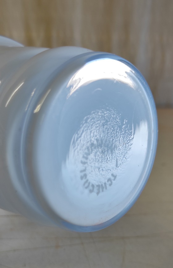 Image 1 of Opaline glass table lamp - 1950s/60s