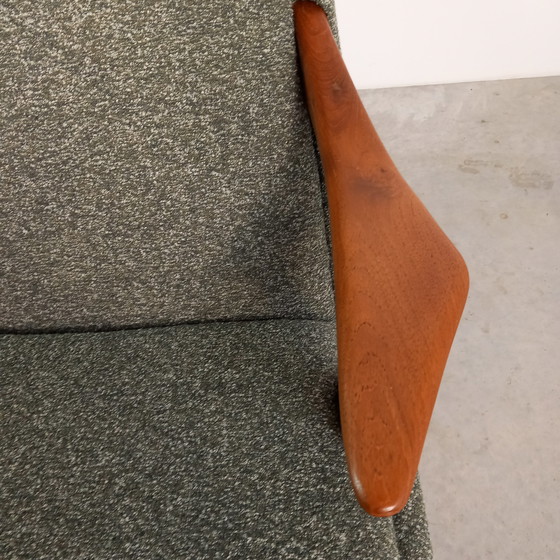 Image 1 of Ensemble de fauteuils design Mid-Century | vintage restaurés