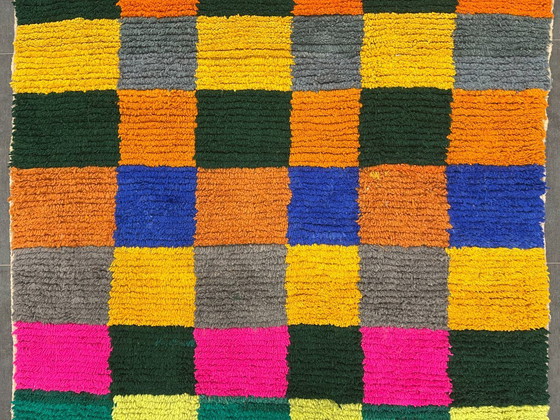Image 1 of Berber Rug - 245 cm x 150 cm - colored Wool
