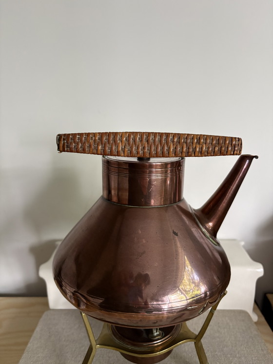 C. Kurz & Co - Tiel Holland - Copper Teapot Kettle on Stand – Decorative Objects, Metal (photo 6 of 12)