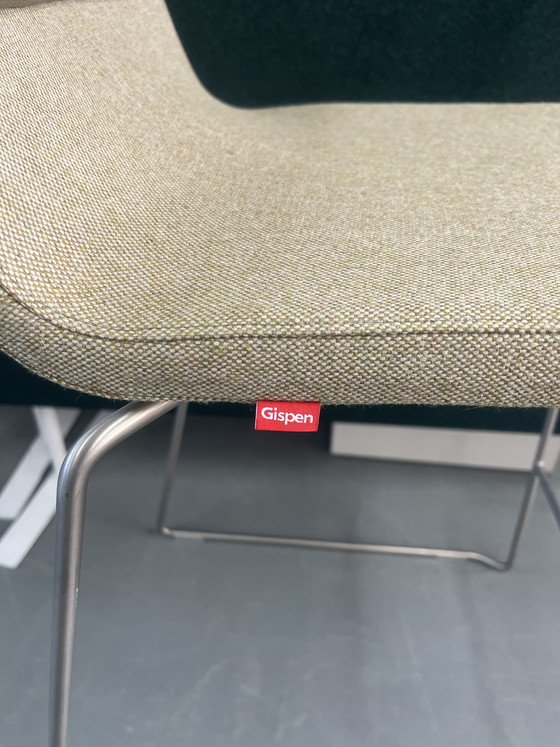 Image 1 of Gispen Triennial High - Barhocker - Grün