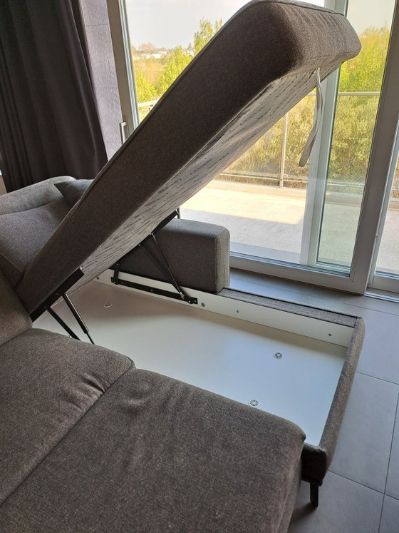 Image 1 of Ensemble XOOON Darwin : buffet, meuble TV, table et chaises, table basse, table à manger et fauteuil.