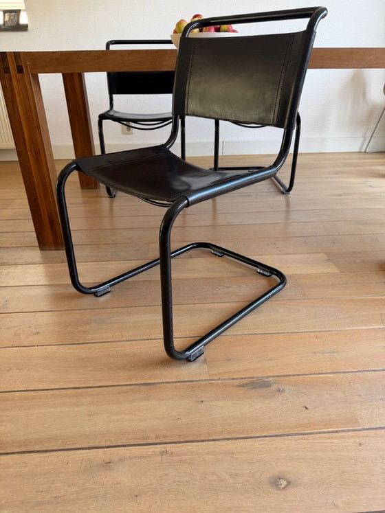 4 Fasem Vintage Chairs – Dining chairs, Leather (photo 7 of 8)