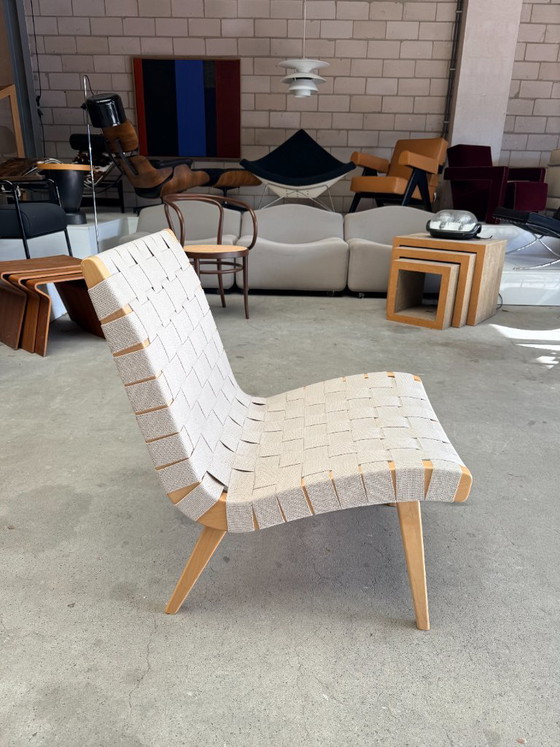 Knoll Risom lounge chair, Jens Risom, Sillas y sillones, Textil, Madera, Beige (foto 5 de 13)