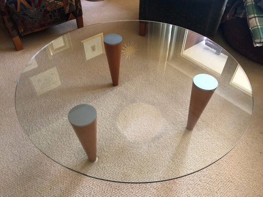 3 glass tables COR Zelda, 1x coffee table, 2 side tables