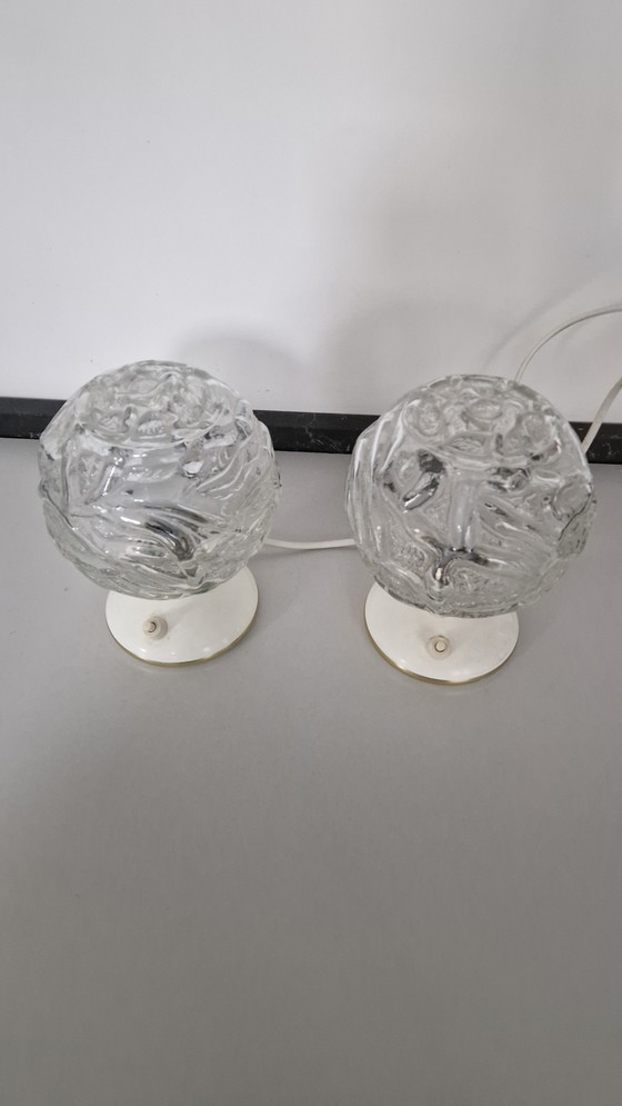 Image 1 of 2 vintage bedside lamps or table lamps