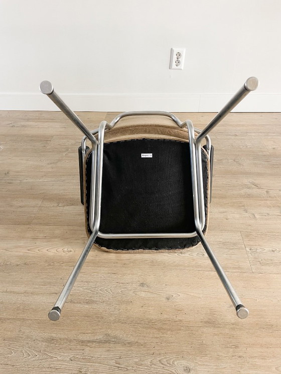 Image 1 of Sedia Gispen con struttura tubolare – vintage – rivestita