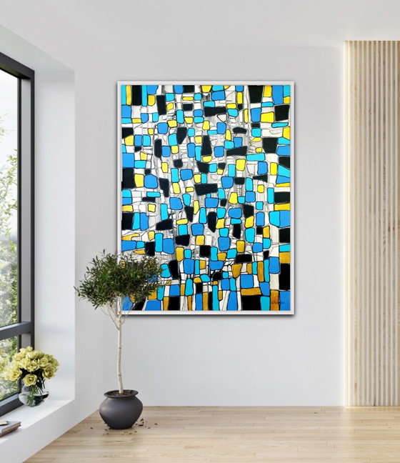 Image 1 of Natia Antadze Abstract Composition XXL