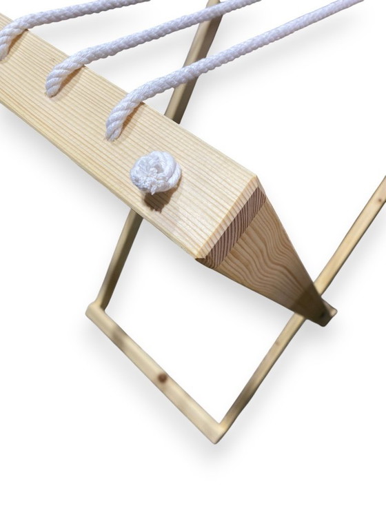 Image 1 of Stendibiancheria in legno - Stendibiancheria pieghevole, Stendibiancheria, Arredamento per la casa in stile folk