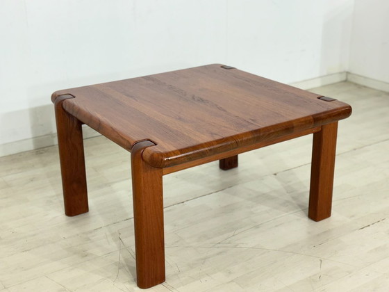 Image 1 of Dyrlund salontafel – Deense design salontafel – Massief teak – Vintage stijl uit het midden van de vorige eeuw
