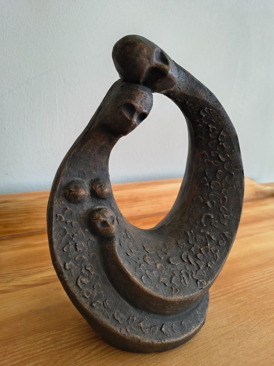 Image 1 of Bronze Sculpture "Connectedness" – Geert Kunen (Handmade)